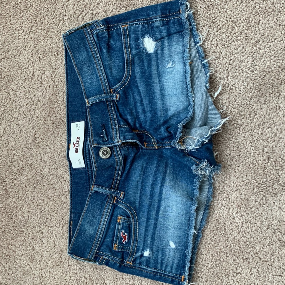 Denim Hollister Shorts - Worn Once